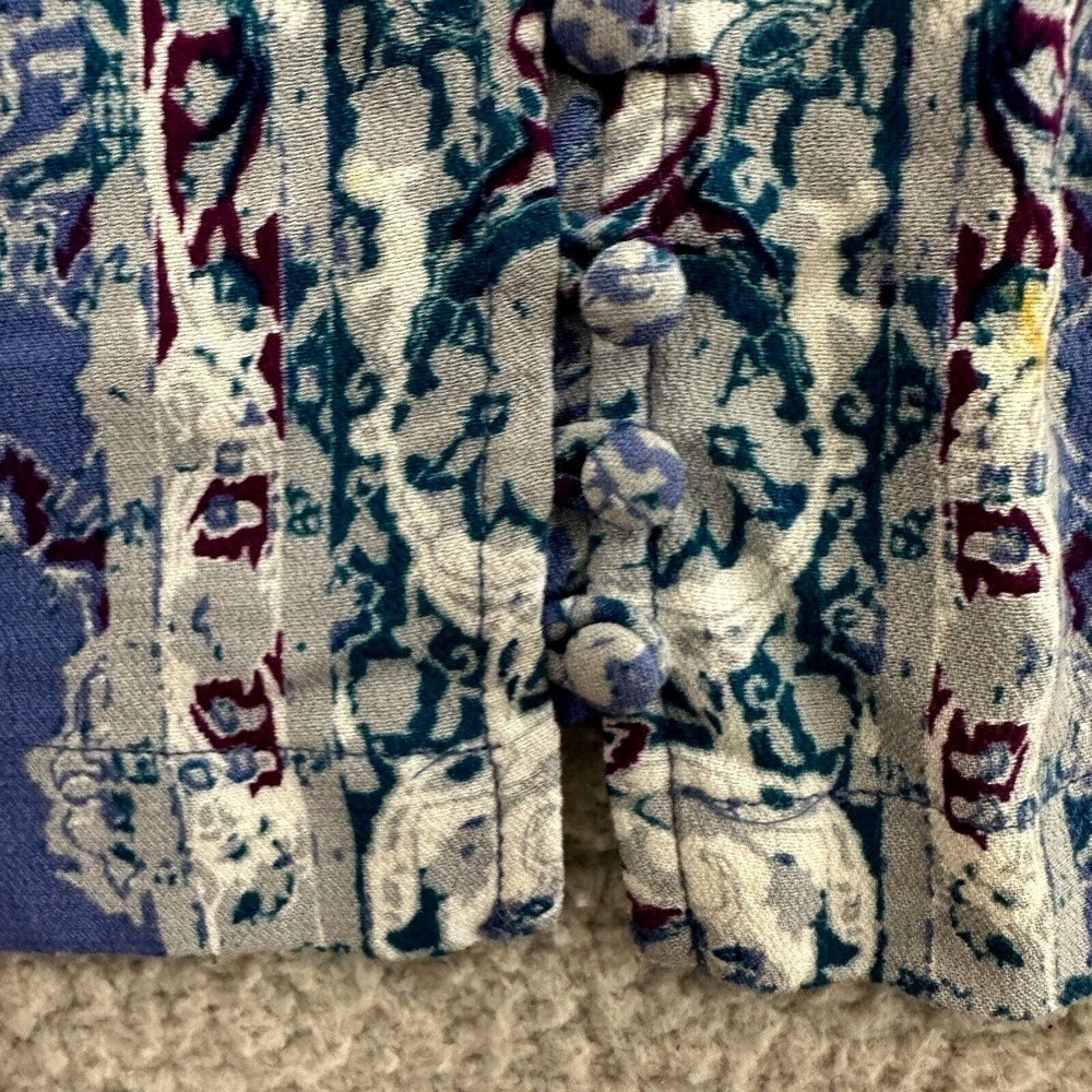Free People Magic Tunic Flutter Sleeve Boho Button Down OB539806 - Picture 11 of 16